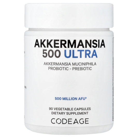 Codeage, Akkermansia 500 Ultra, 90 Vegetable Capsules