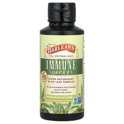 Barlean's, Olive Leaf Complex, Natural Olive Leaf, 95 mg, 8 oz (227 g)