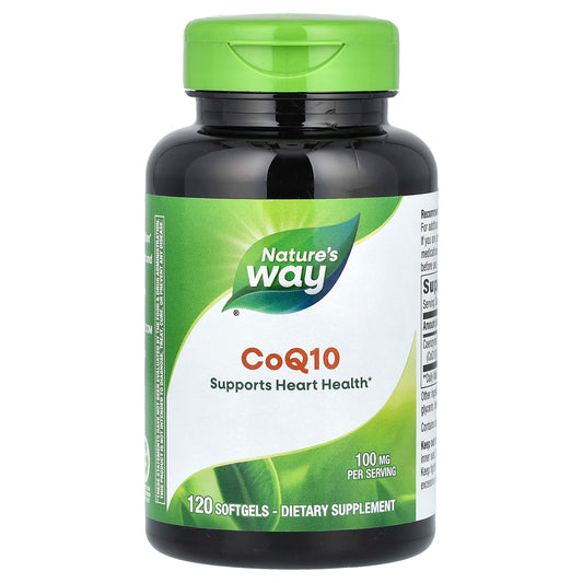 Nature's Way, CoQ10, 100 mg, 120 Softgels