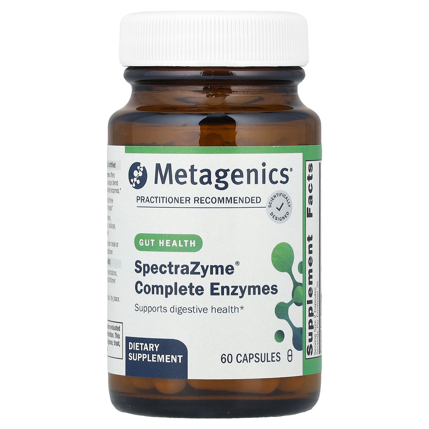 Metagenics, SpectraZyme® Complete Enzymes, 60 Capsules