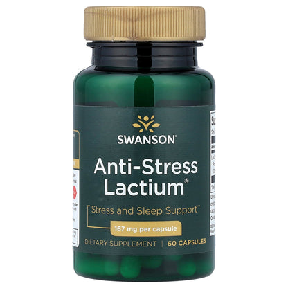 Swanson, Anti-Stress Lactium®, 167 mg, 60 Capsules