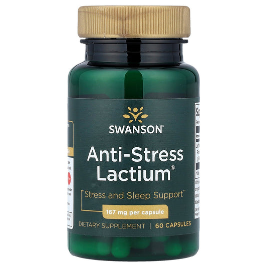 Swanson, Anti-Stress Lactium®, 167 mg, 60 Capsules