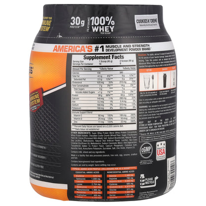 Body Fortress, Super Advanced Whey Protein, Cookies N' Creme , 1.78 lb (810 g)