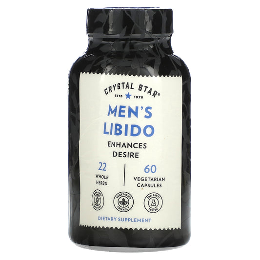 Crystal Star, Men's Libido, 60 Vegetarian Capsules