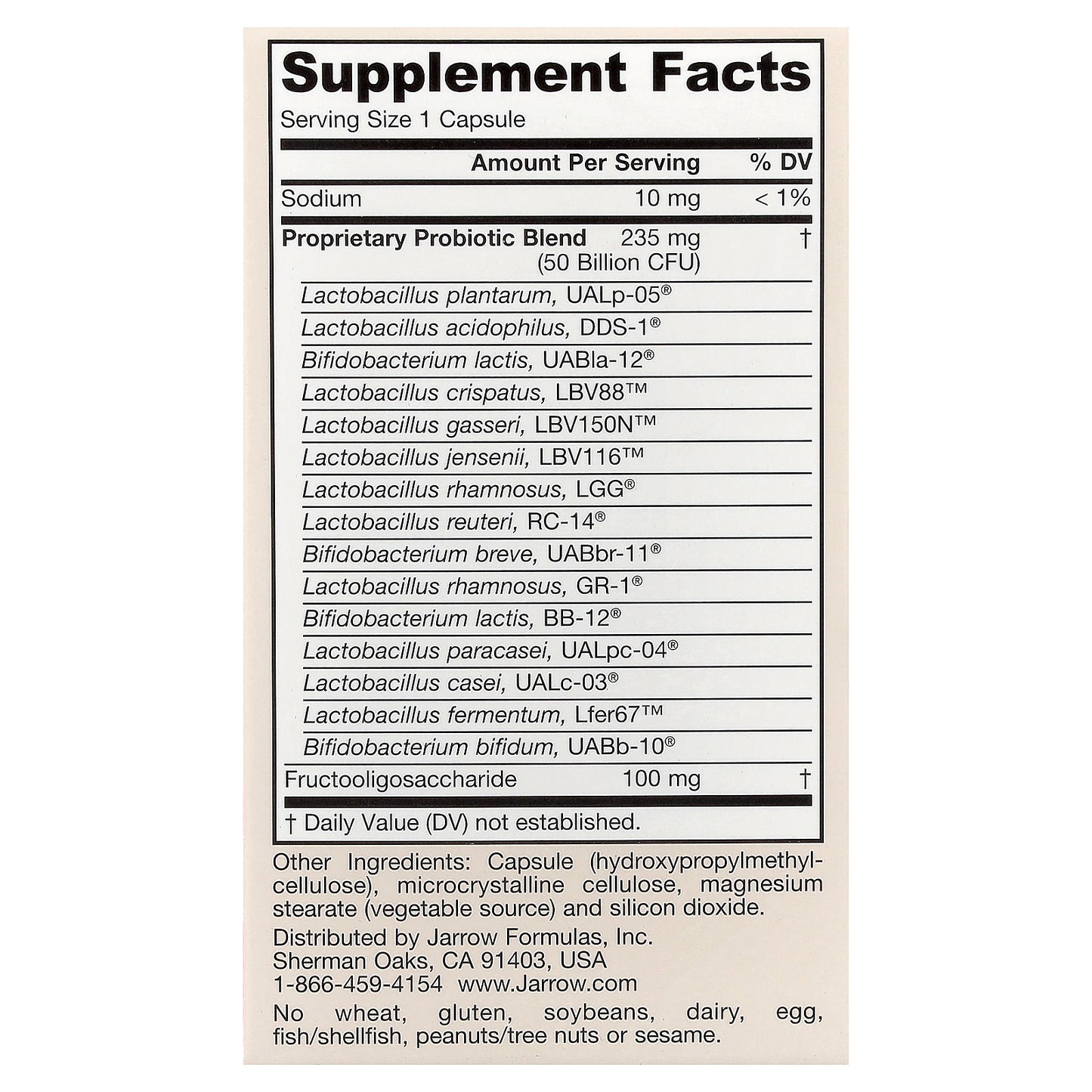 Jarrow Formulas, Fem-Dophilus® Ultra, 30 Veggie Capsules