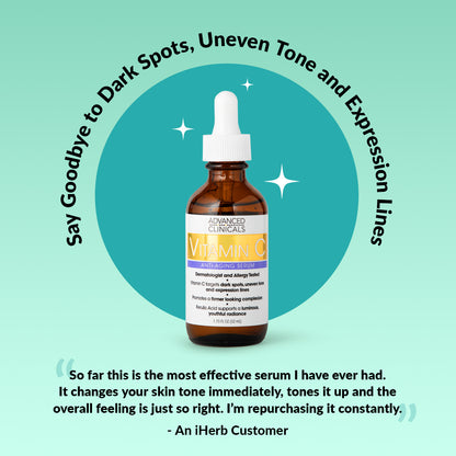 Advanced Clinicals, Vitamin C Brightening Serum, 1.75 fl oz (52 ml)