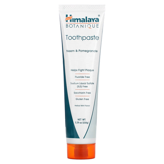 Himalaya, Botanique, Toothpaste, Neem & Pomegranate, 5.29 oz (150 g)