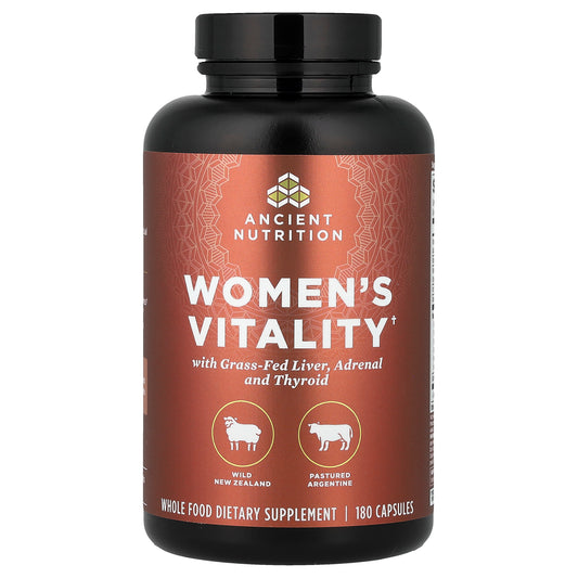 Ancient Nutrition, Women's Vitality, 180 Capsules