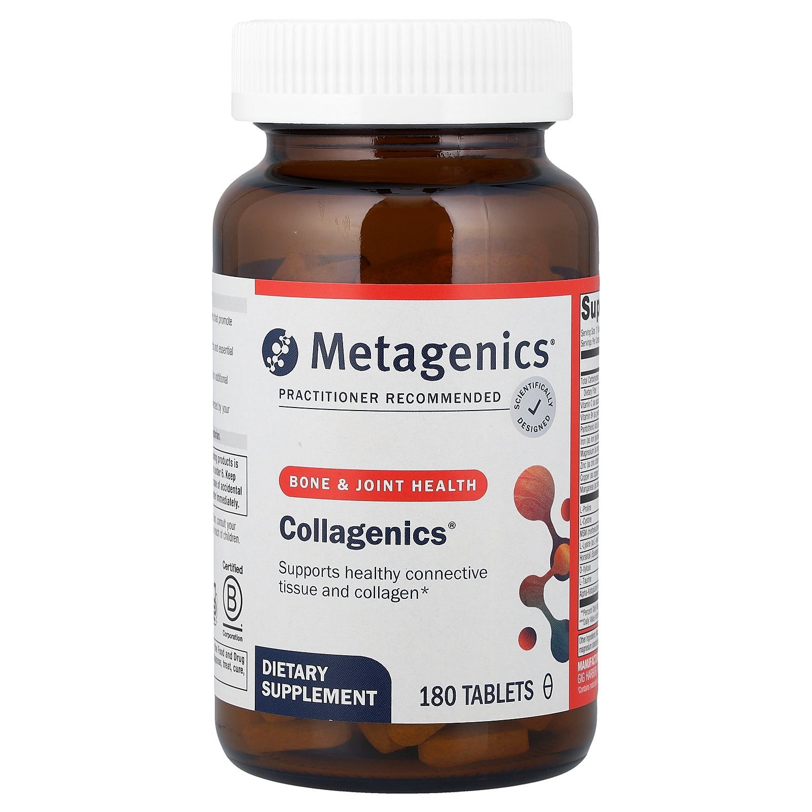 Metagenics, Collagenics®, 180 Tablets