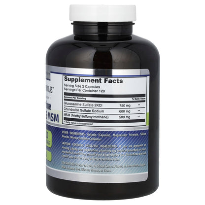 Amazing Nutrition, Glucosamine Chondroitin & MSM, 240 Capsules