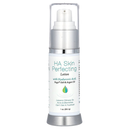 Hyalogic, HA Skin Perfecting Lotion With Hyaluronic Acid, Fragrance Free, 1 oz (28.4 g)