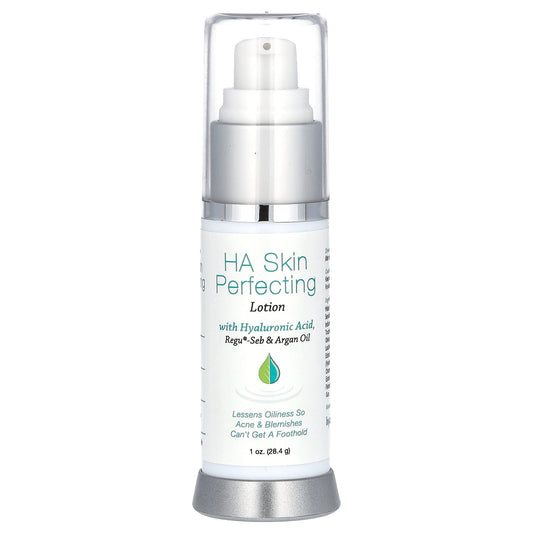 Hyalogic, HA Skin Perfecting Lotion With Hyaluronic Acid, Fragrance Free, 1 oz (28.4 g)
