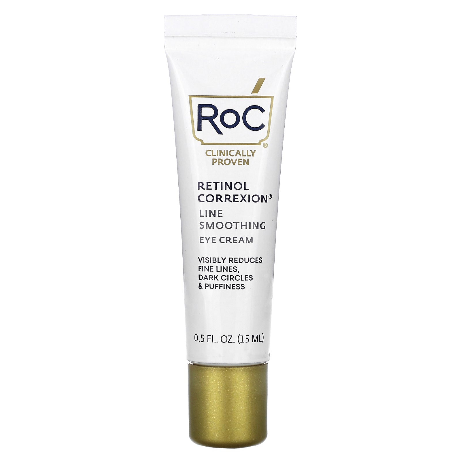 RoC, Retinol Correxion, Line Smoothing Eye Cream, 0.5 fl oz (15 ml)