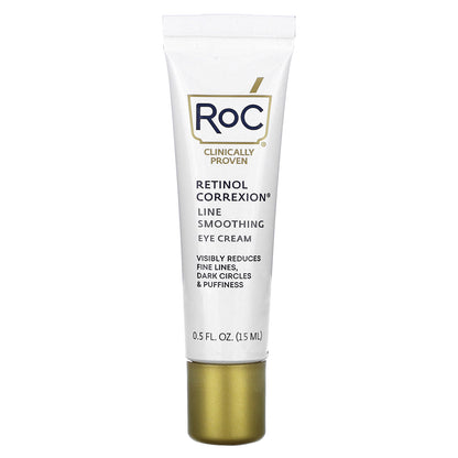 RoC, Retinol Correxion, Line Smoothing Eye Cream, 0.5 fl oz (15 ml)