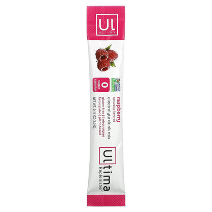 Ultima Replenisher, Electrolyte Mix, Raspberry, 20 Packets, 0.11 oz (3.2 g) Each