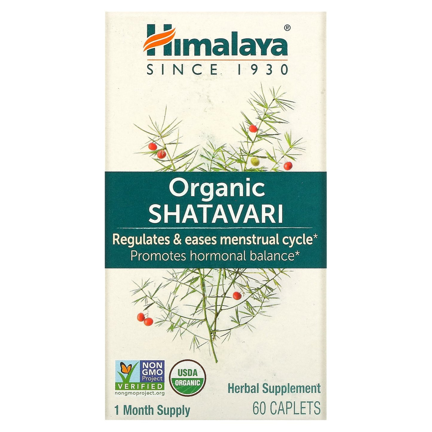 Himalaya, Organic Shatavari, 60 Caplets