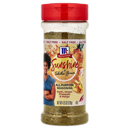 McCormick, All Purpose Seasoning, Garlic, Ginger Pineapple & Mango, 4.25 oz (120 g)