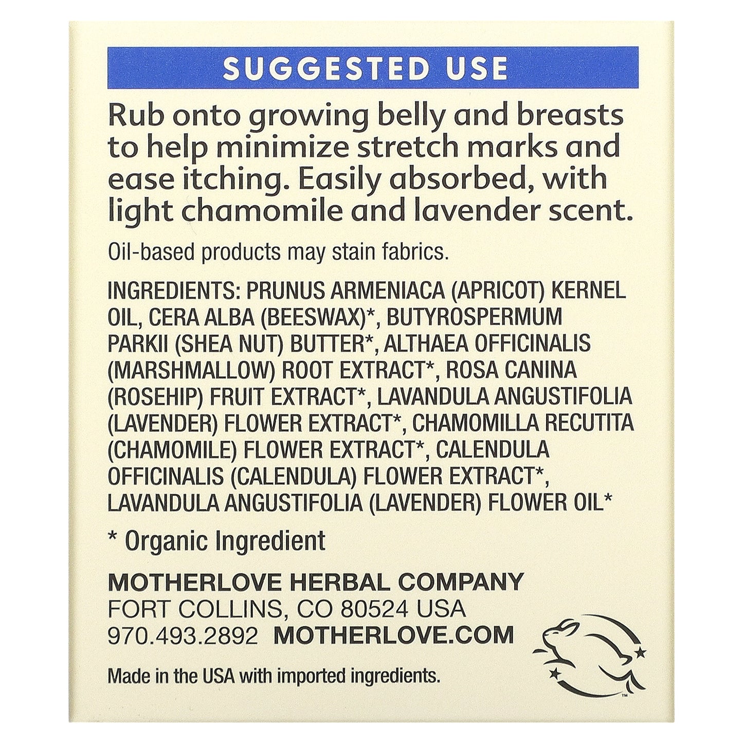 Motherlove, Pregnancy, Pregnant Belly Salve, 4 fl oz (118 ml)