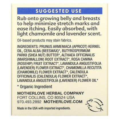 Motherlove, Pregnancy, Pregnant Belly Salve, 4 fl oz (118 ml)