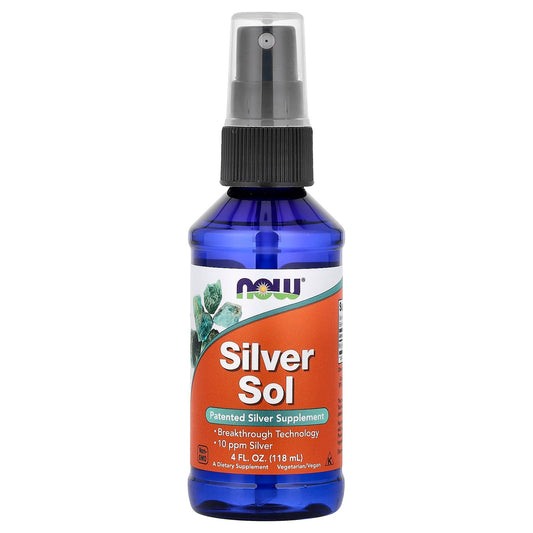 NOW Foods, Silver Sol, 4 fl oz (118 ml)