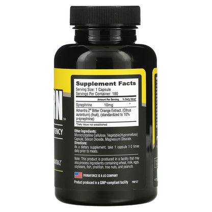 Primaforce, SYNEBURN™, 10 mg, 180 Capsules