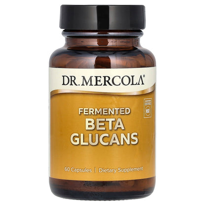 Dr. Mercola, Fermented Beta Glucans, 60 Capsules