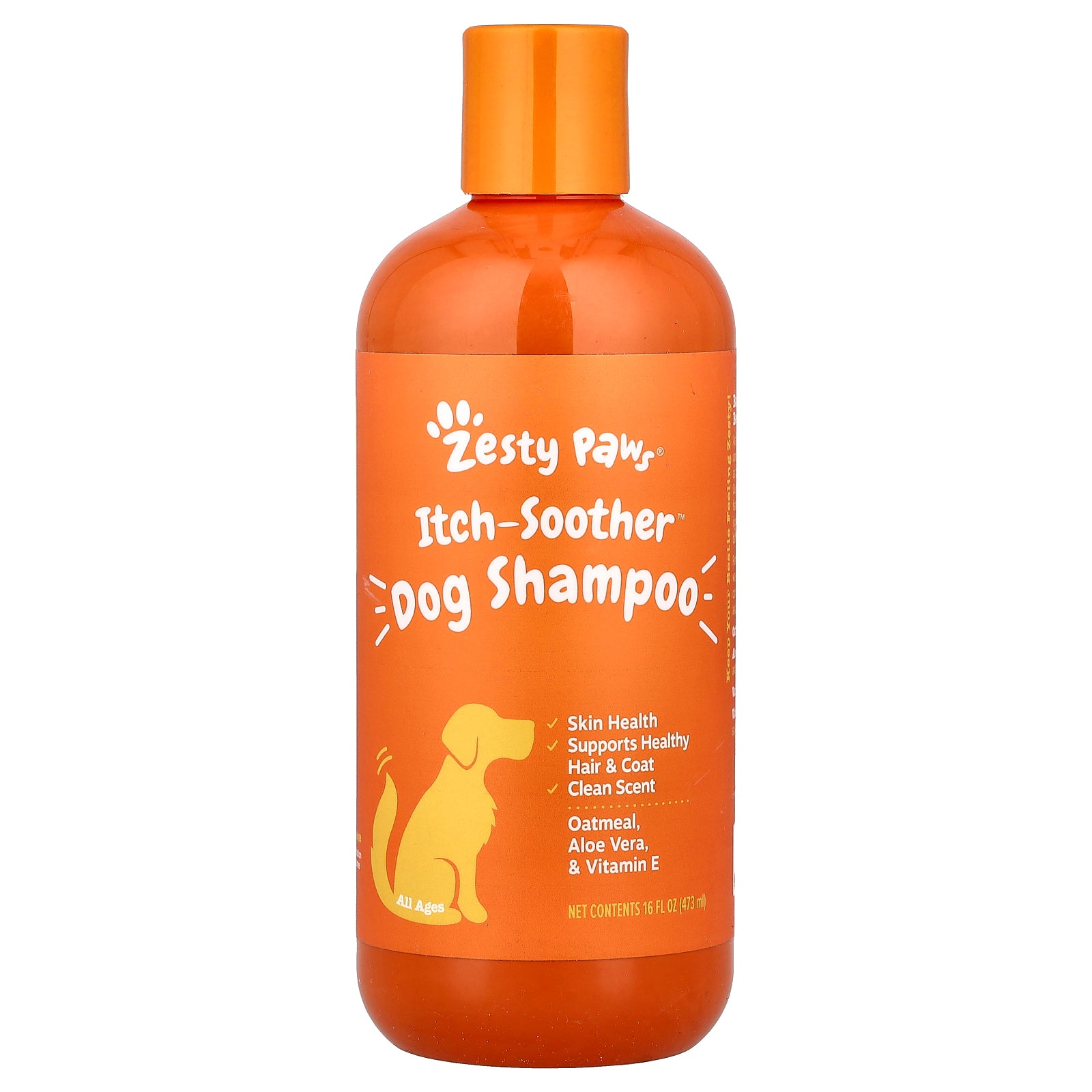 Zesty Paws, Itch-Soother™ Dog Shampoo, All Ages, Clean , 16 fl oz (473 ml)