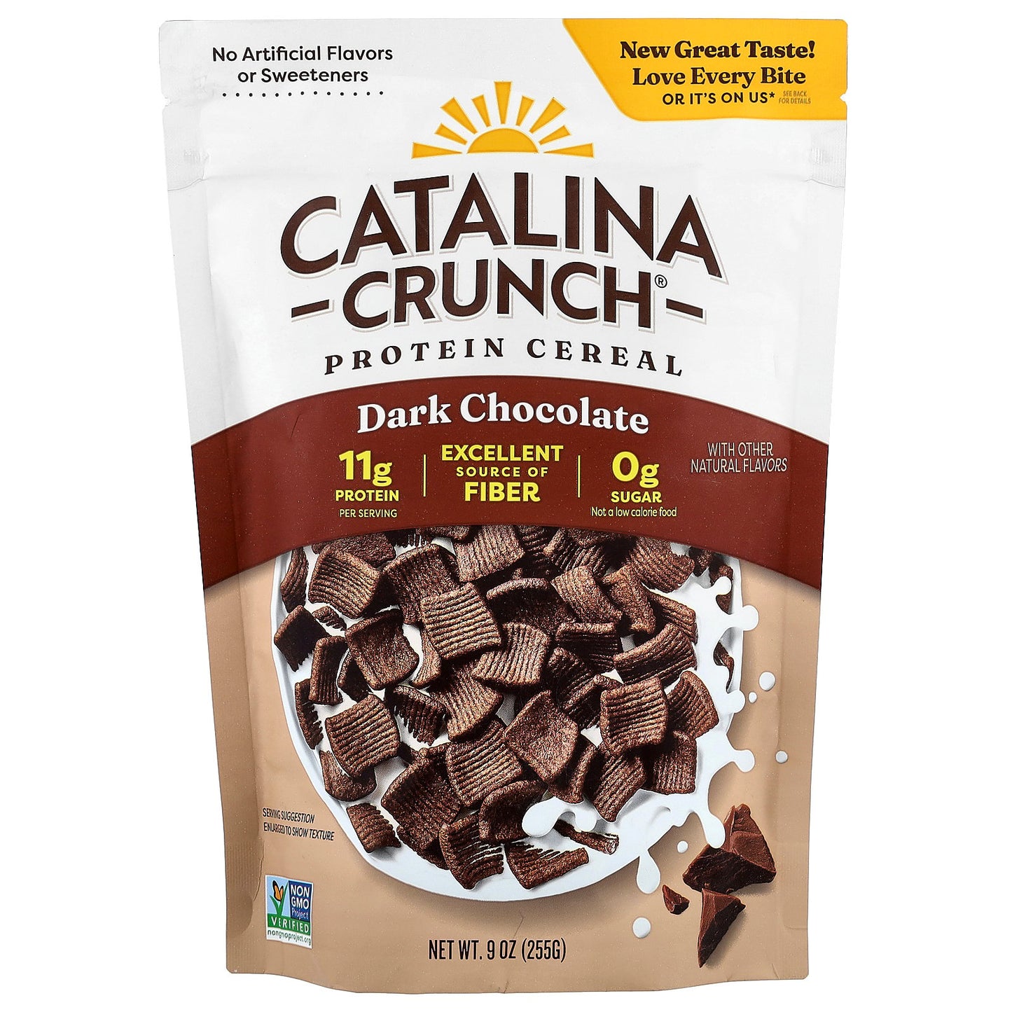 Catalina Crunch, Protein Cereal, Dark Chocolate, 9 oz (255 g)