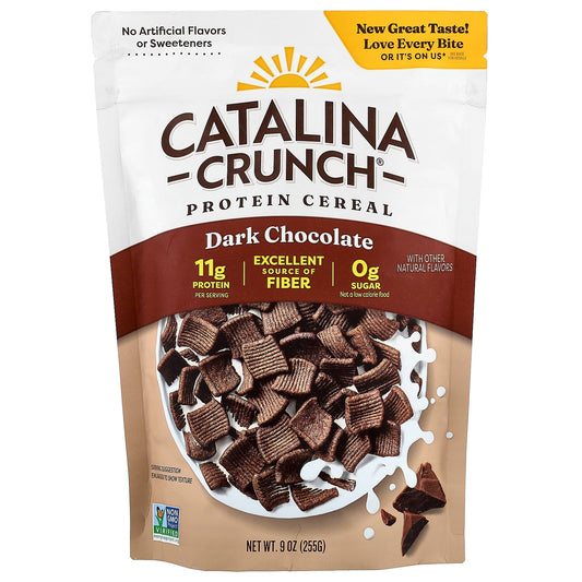 Catalina Crunch, Protein Cereal, Dark Chocolate, 9 oz (255 g)