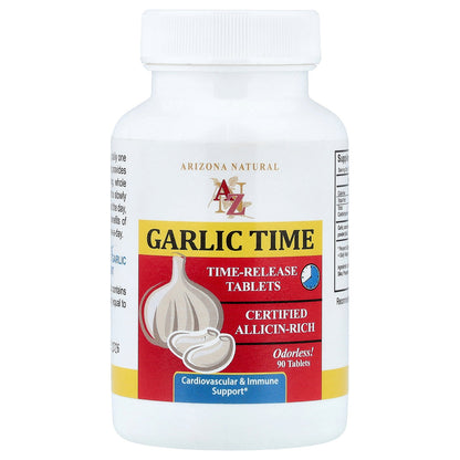 Arizona Natural, Garlic Time, 90 Tablets (600 mg per Tablet)