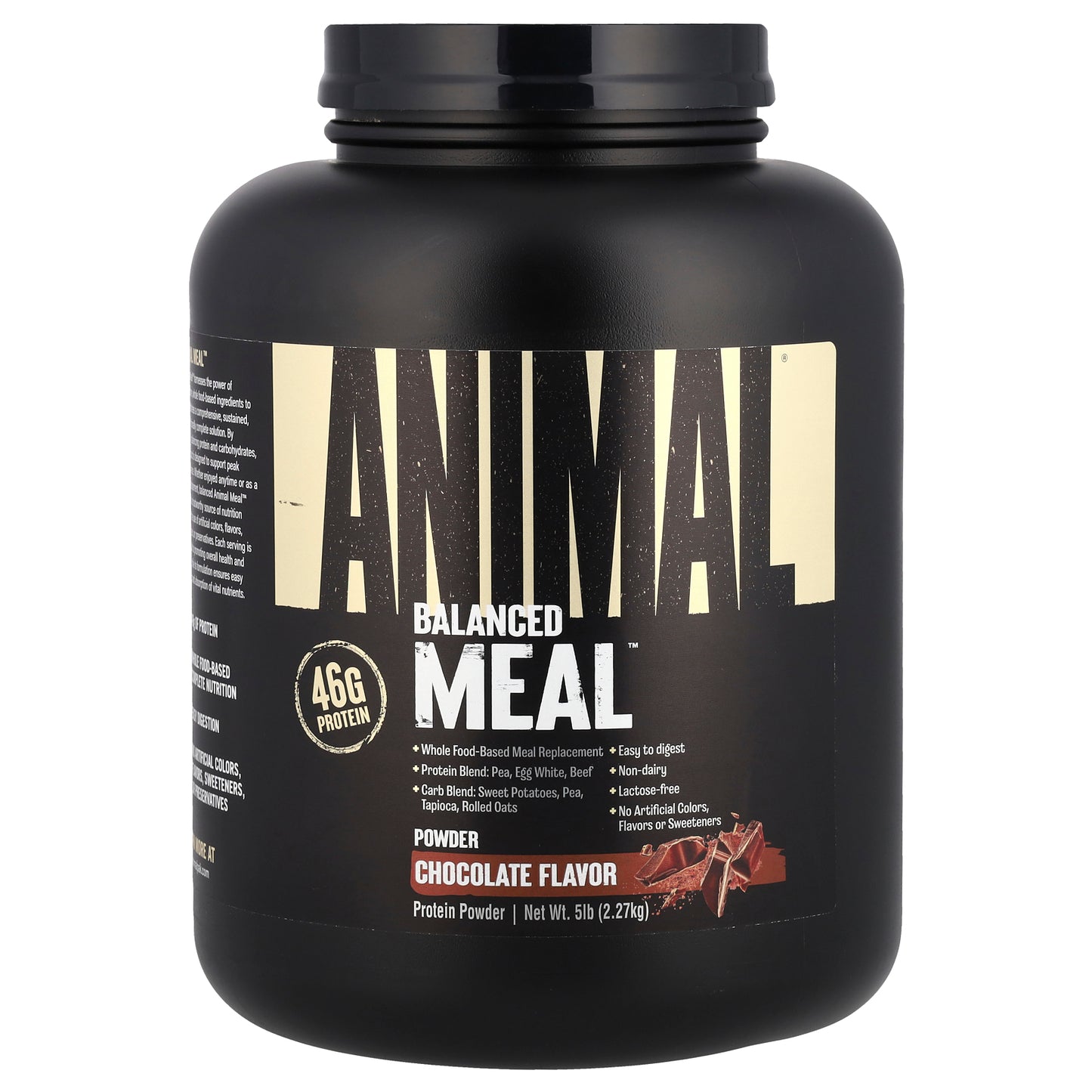 Animal, Balanced Meal™, Protein Powder, Chocolate, 5 lbs (2.27 kg)