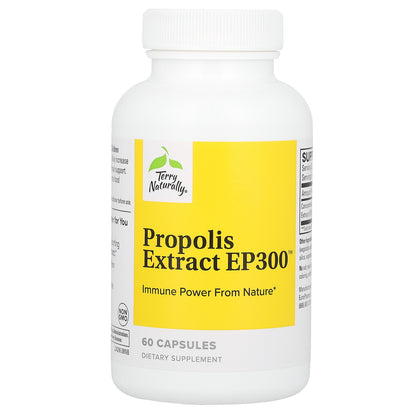 Terry Naturally, Propolis Extract EP300, 200 mg, 60 Capsules