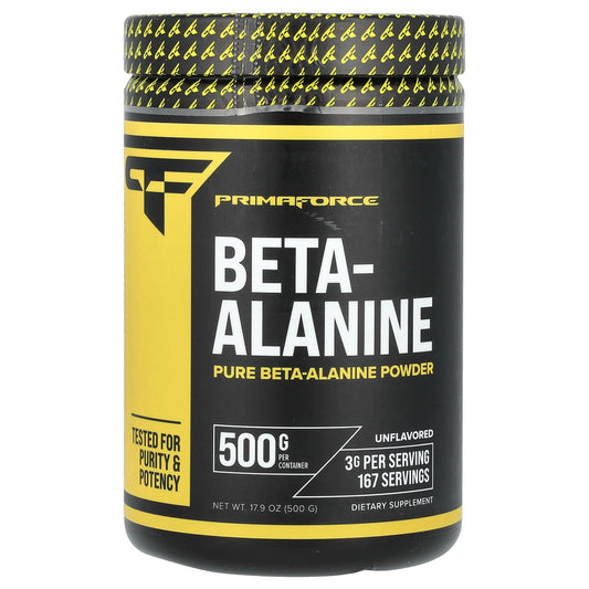 Primaforce, Beta-Alanine, Unflavored, 17.9 oz (500 g)