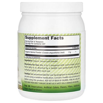 Amazing India, Organic Senna, 16 oz (454 g)