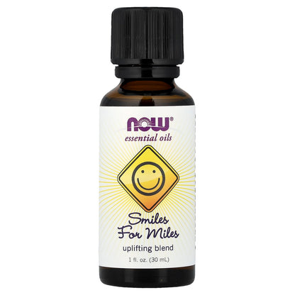 NOW Foods, Essential Oils, Smiles for Miles, 1 fl oz (30 ml)