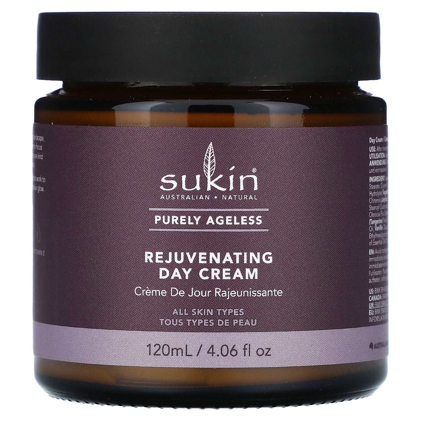 Sukin, Purely Ageless, Moisturizing Duo, 2 Piece Set, 4. 06 fl oz (120 ml) Each