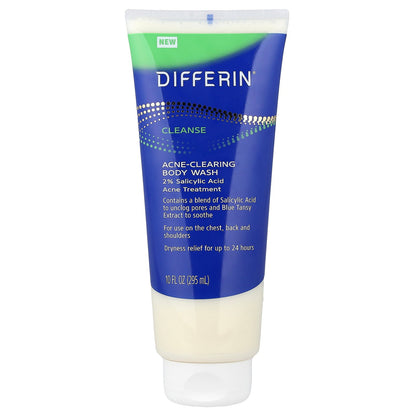 Differin, Acne-Clearing Body Wash, 10 fl oz (295 ml)