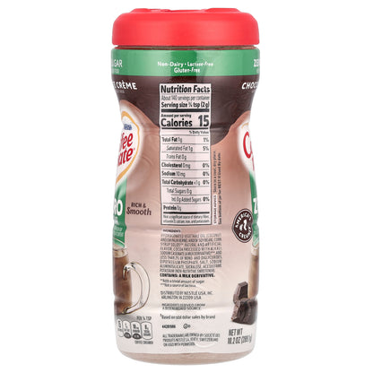 Coffee Mate, Powder Coffee Creamer, Sugar Free, Chocolate Creme, 10.2 oz (289.1 g)