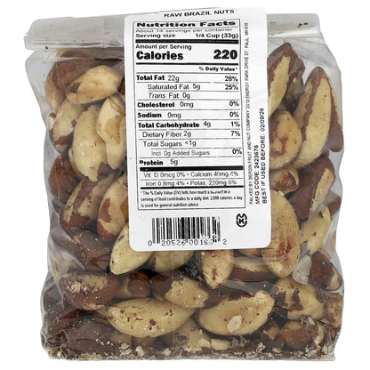 Bergin Fruit and Nut Company, Raw Brazil Nuts, 16 oz (454 g)