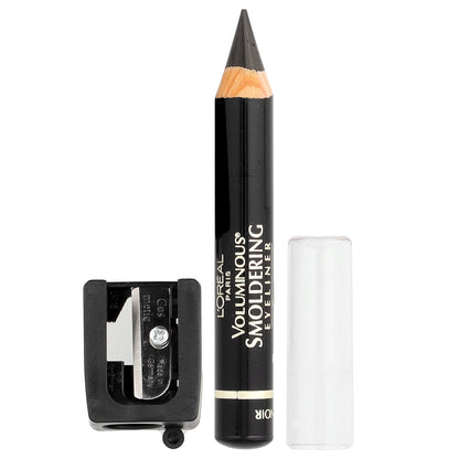 L'Oréal, Voluminous®, Smoldering Wood Pencil Eyeliner, 645 Black, 0.087 oz (2.48 g)