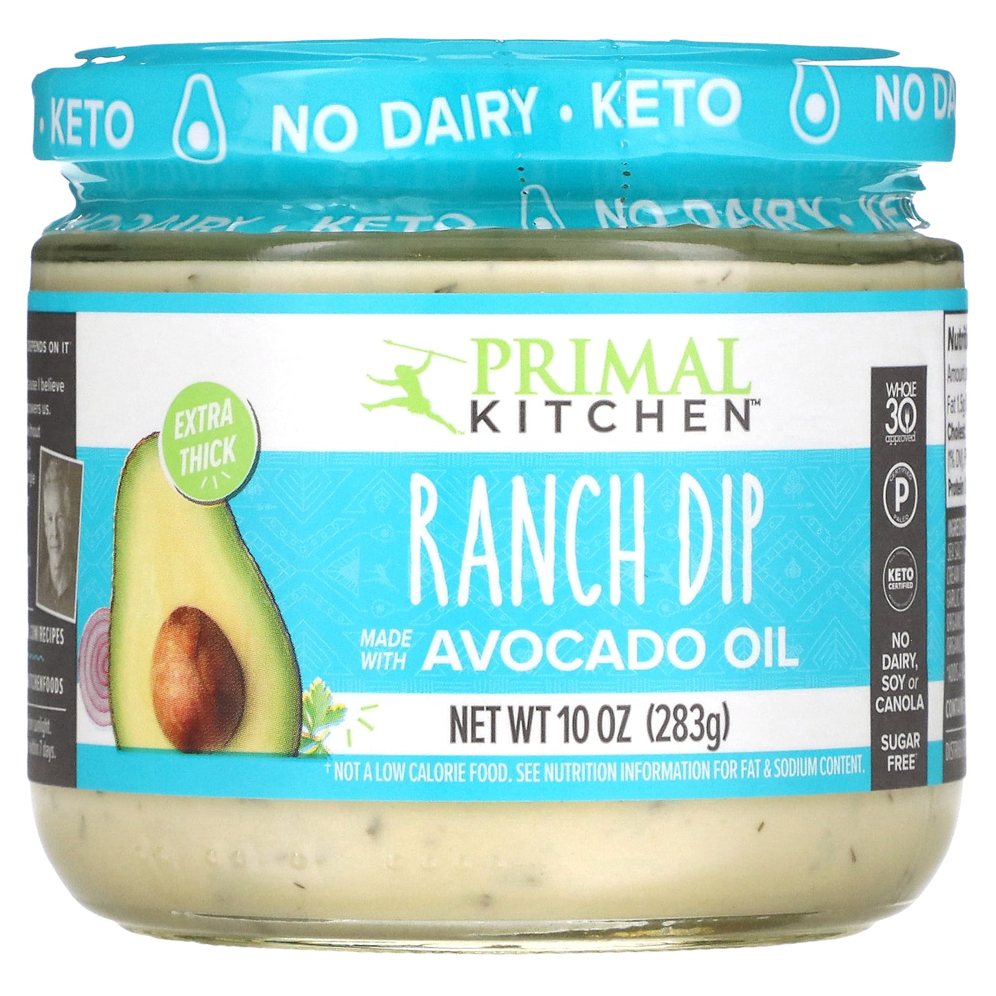 Primal Kitchen, Ranch Dip, 10 oz (283 g)