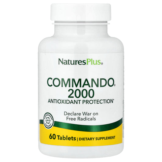 NaturesPlus, Commando® 2000, 60 Tablets