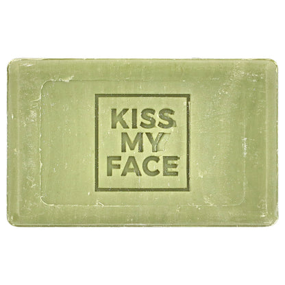 Kiss My Face, Olive Oil Bar Soap, Fragrance Free, 3 Bars, 4 oz (115 g) Each