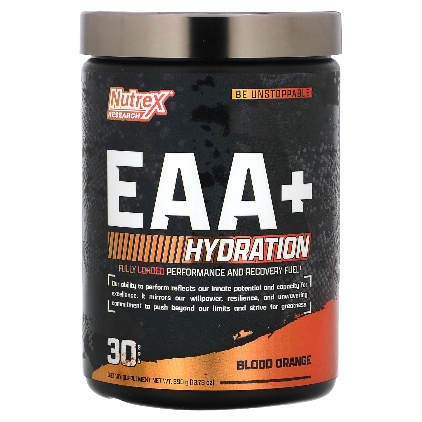 Nutrex Research, EAA+ Hydration, Blood Orange, 13.76 oz (390 g)