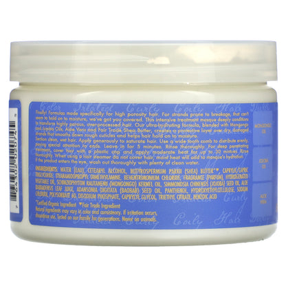 SheaMoisture, Mongongo & Jojoba Oils, High Porosity Moisture Replenish Masque, 11 oz (312 g)