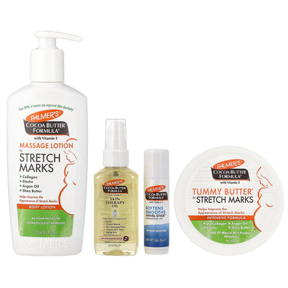 Palmer's, Mommy To Be, Complete Stretch Mark Kit, 4 Piece  Kit