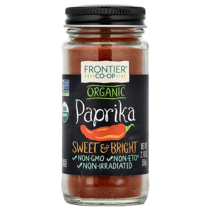 Frontier Co-op, Organic Paprika, 2.1 oz (59 g)