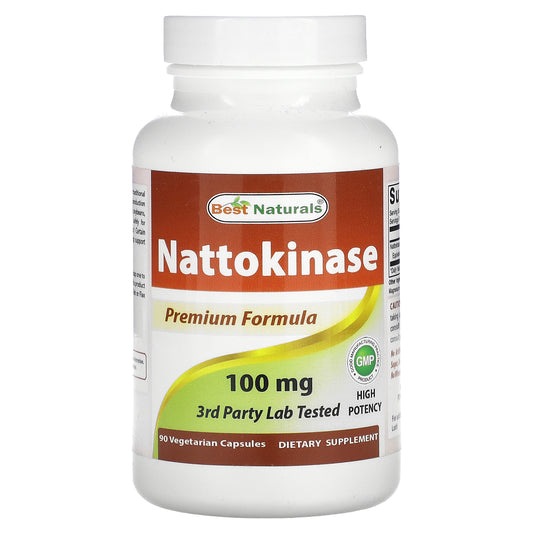 Best Naturals, Nattokinase, 100 mg, 90 Vegetarian Capsules