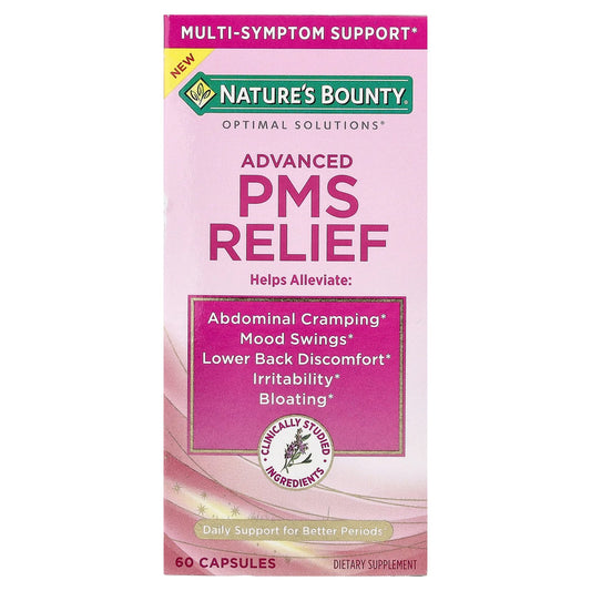 Nature's Bounty, Optimal Solutions®, Advanced PMS Relief, 60 Capsules