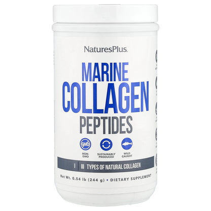 NaturesPlus, Marine Collagen Peptides, 0.54 lb (244 g)